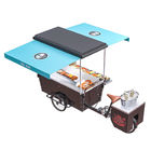 Triciclo mobile dell'alimento del BARBECUE della via della griglia elettrica SS304