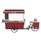 bici mobile dell'alimento del BARBECUE del piano d'appoggio di acciaio inossidabile 125L