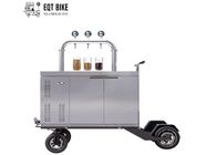 Carretto Li Battery Coffee Vendor Cart della bici della birra di gusto del freno 3 di V