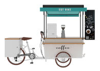 Carretto mobile di vendita del caffè di approvvigionamento commerciale con grande spazio libero