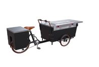 SS304 carretto dell'alimento della griglia del triciclo del Worktable 11.3RPM 25km/H