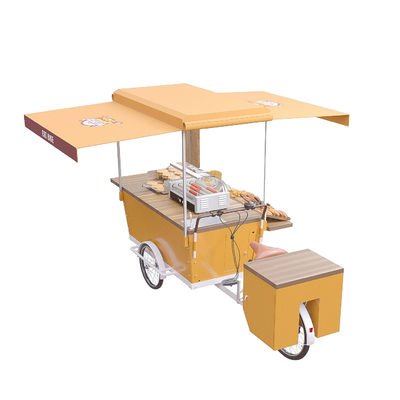 4800W 25° che scala vendendo il carretto mobile dell'alimento del triciclo